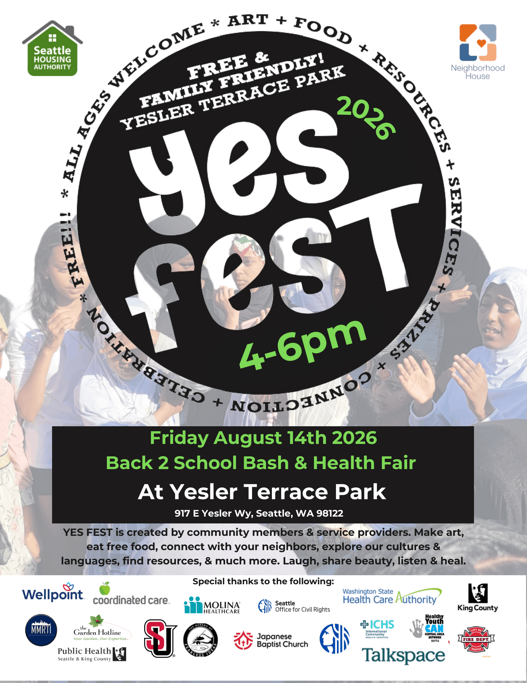 YesFest flyer