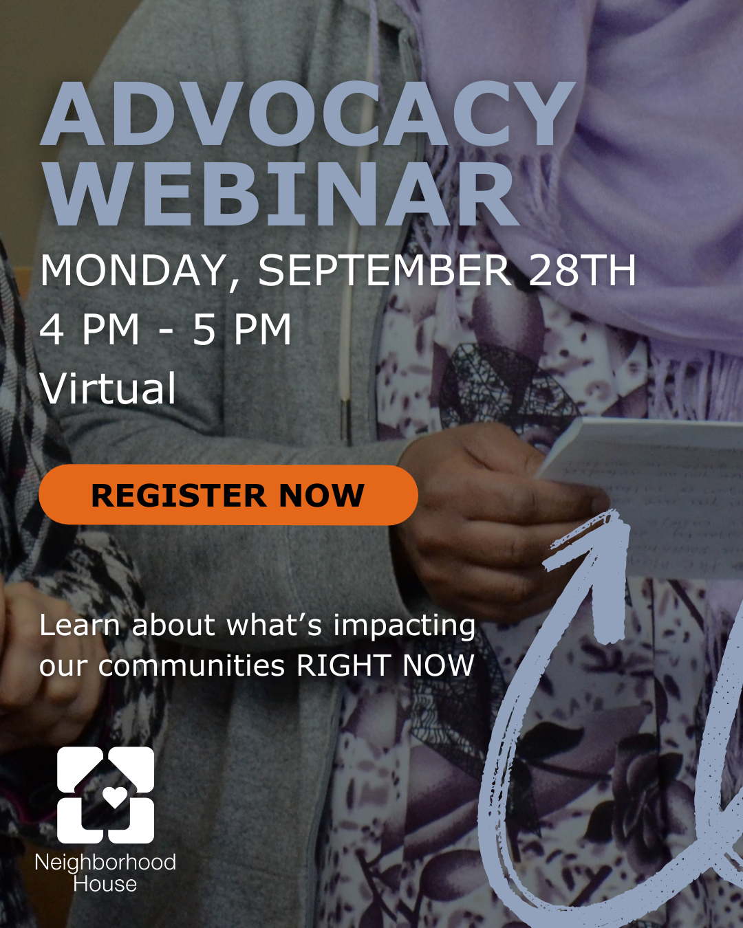 advocacy webinar september 28th, 4-5pm, register now. 